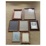 Assorted Picture Frames 8x10 and Larger