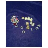 Earings and Broken Bracelet