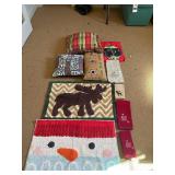 Decorative Pillows, Rugs, Windsock, Hand Towels and Washcloth