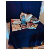 Assorted Books and a Purse