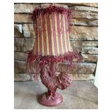 12” Rooster Lamp