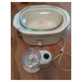 Rival Crockpot and Black and Decker Blender