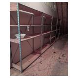 4 Shelving Units Buyer To Remove