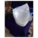 3 Beverage Tubs, Large Bag of Tongs and Laundry Basket