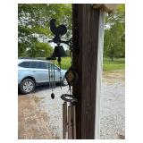Rooster Bell and 2 Wind Chimes