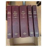 Southwestern Company 5-Volume 1960s Bible Set | Commentary, Stories, Encyclopedia & History