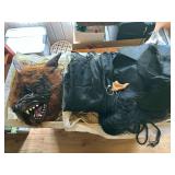 Werewolf and Witch Costumes