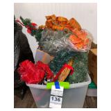 Lot of Holiday Decor and Wrapping Supplies