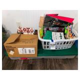 Assorted Holiday Gift Wrapping Supplies and Decor Lot