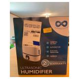 Everlasting Comfort Ultrasonic Humidifier with Essential Oil Tray and 6L Water Tank