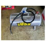 JEGS Portable Aluminum Air Tank with Hose and Pressure Gauge