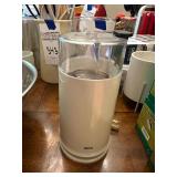 Braun Electric Coffee Grinder White with Clear Lid