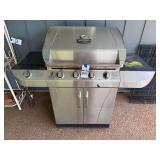 Char-Broil Commercial Series Stainless Steel Gas Grill with Side Burner
