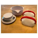Chefmate Kitchen Scale, Mixing Bowl, and Silicone Food Storage Bags