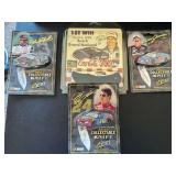 Assorted Collectible NASCAR Pocketknives