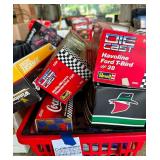 Assorted 1:24 Scale NASCAR Diecast Model Cars in Original Boxes