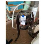 Repurposed Wagon Hub Floor Standing Ashtray