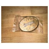 Goodyear Blimp Design Oval Belt Buckle in Protective Packaging