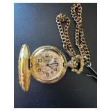 Vintage Details Hunting Dog Pocket Watch
