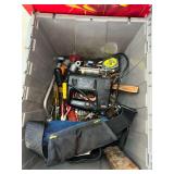 Assorted Hand Tools, Power Tools, Gasket Set, and Hardware Lot