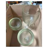 Wineglass Glass Centerpieces
