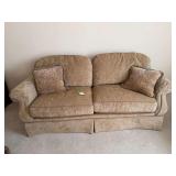Couch w/Throw Pillows