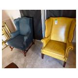 Two Wingback Chairs