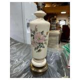 Vintage Floral Lamp
