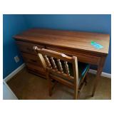 Vintage Young Hinkle Writing Desk and Chair