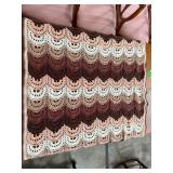 Small Crochet Throw Blanket