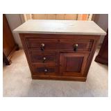 Vintage Marble Top Washstand