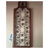 Metal and Wood Wall Art