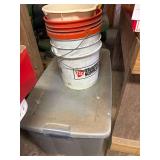 Large Tote and Buckets