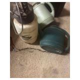 Sprayer and 2 Water Cans