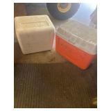 Rubbermaid and Foam Coolers