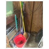 Brooms and Bucket
