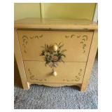 Custom Painted Nightstand 17x25”