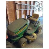 John Deere LA105 Riding Lawn Mower - As Is