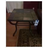 Tile Topped Side Table 24”x24”