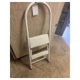 Folding Metal 2 Step Ladder
