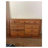 9 Drawer Chest of Drawers 71”Wx20”Dx42”H