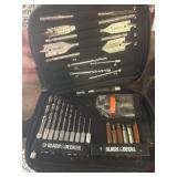 Black and Decker Drill and Driver Set in Case