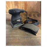 Skip 1.4 Amp Palm Sander and Sanding Block