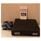 Altobelli Jewelers Salesman Ring Box Store Display Case and Nicole Miller Silk Jewelry Box