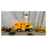 FunRise Plastic Bulldozer, Duck River Electric Truck and Other Toy Items