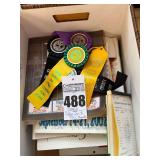 COFFEE COUNTY FAIR ITEMS including VTG Programs and Ribbons