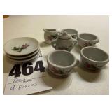 Miniature Tea Set Pieces