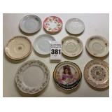 Portrait Plate, Floral Plates and Saucers
