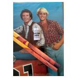 VTG Dukes of Hazzard and Chris Atkins Posters