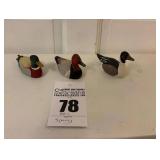 AVON Collector Duck Series (1983/84) Pieces